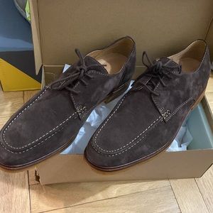 Clarks Brown Suede 11 US Casual Dress Shoe